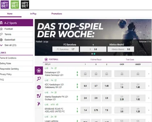 HappyBet Screenshot 3