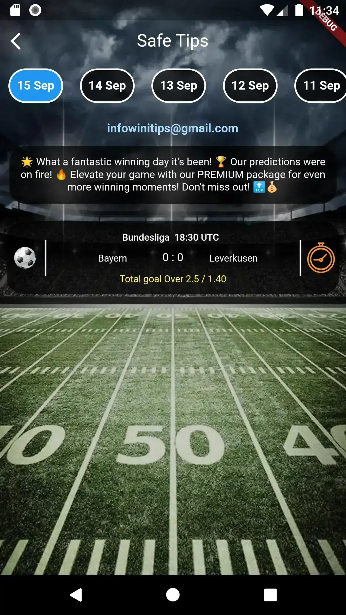 HappyBet Screenshot 2